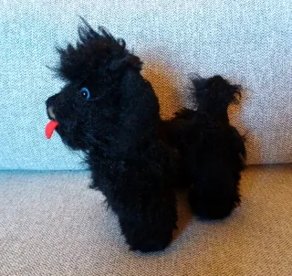 Steiff ?? Cane Barbincino vintage peluche 15 cm do
