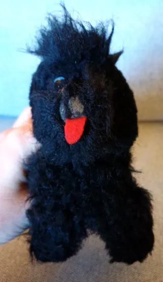 Steiff ?? Cane Barbincino vintage peluche 15 cm do