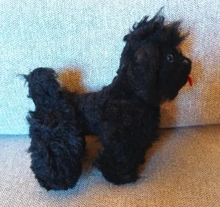 Steiff ?? Cane Barbincino vintage peluche 15 cm do