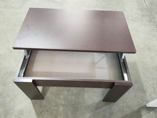 Mesa de centro elevable madera y metal