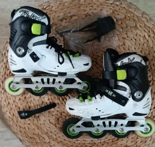 Patines KRF Blancos y Negros Lima.