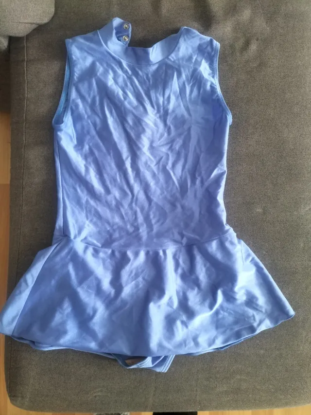 Maillot Gimnasia Rítmica Azul talla M de niña