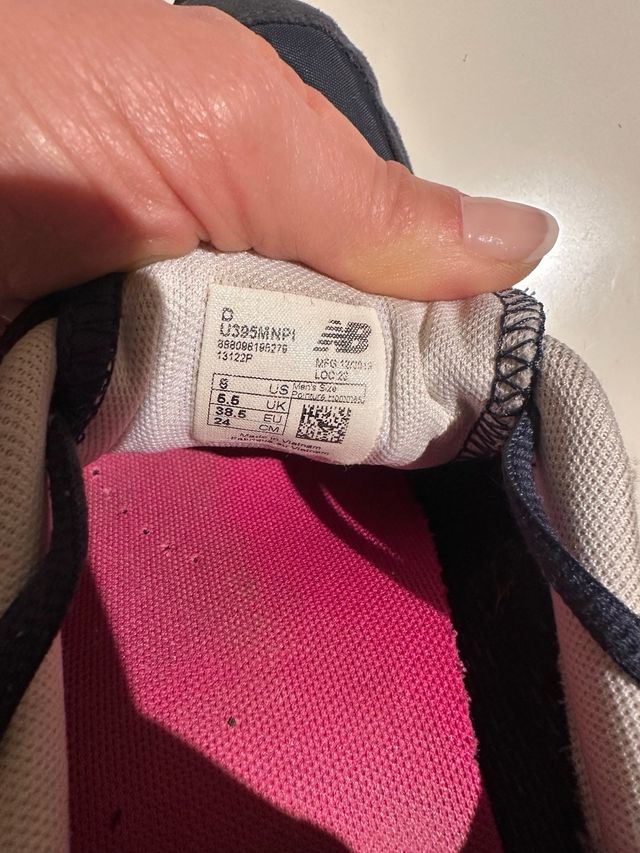 Zapatillas New Balance 395 Azul y Rosa