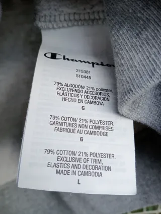 Felpa Champion Grigia