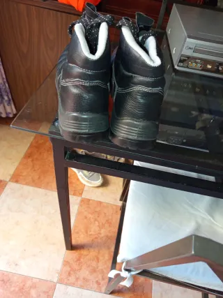 Botas de trabajo de seguridad negras