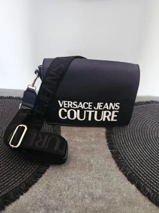 Borsa tracolla Versace Jeans Couture nera
