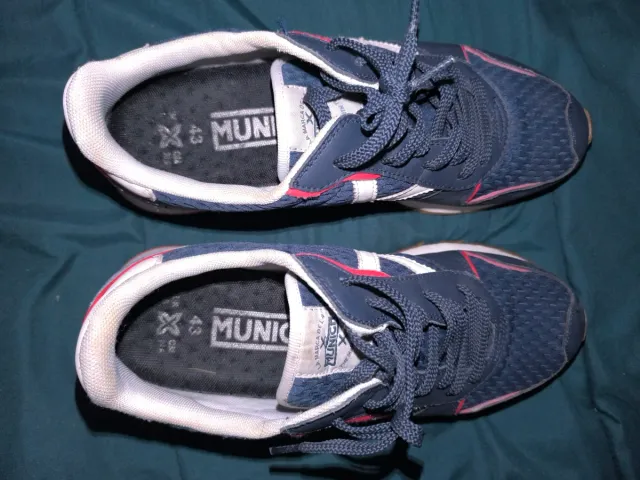 Zapatillas Munich Azul y Blanco
