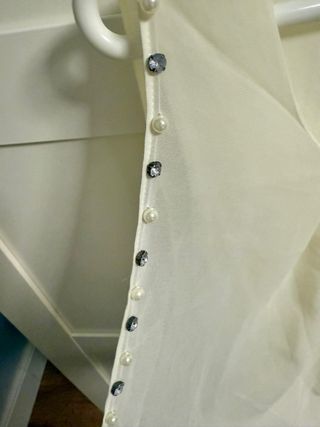 Vestido Gasa Pedrería