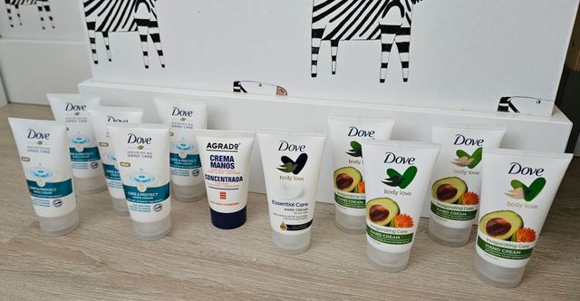 Pack 10 Cremas de Manos Dove