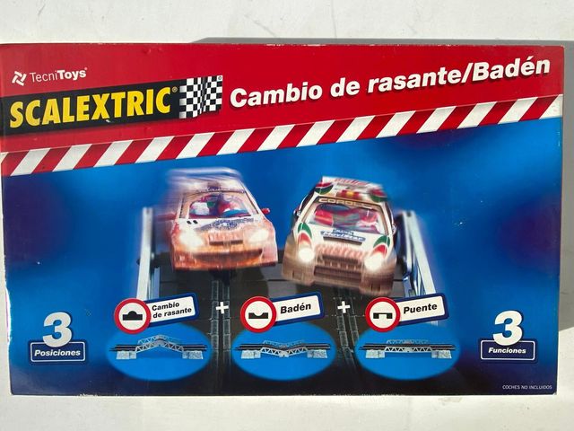 Scalextric Cambio de Rasante, Puente y Badén