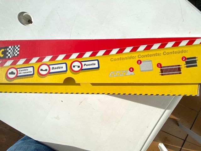 Scalextric Cambio de Rasante, Puente y Badén