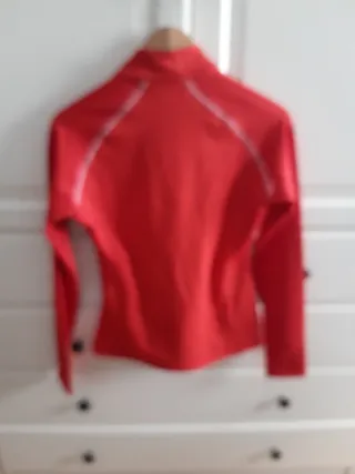 Forro polar ski Artengo rojo