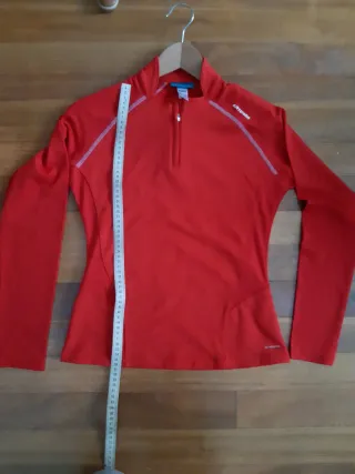 Forro polar ski Artengo rojo