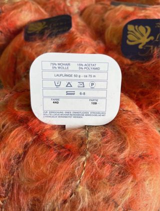 500 grammi gomitoli lana mohair ferri 6-8