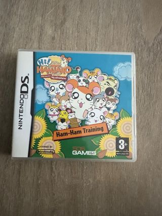 Hi Hamtaro Ham Ham Training Nintendo DS