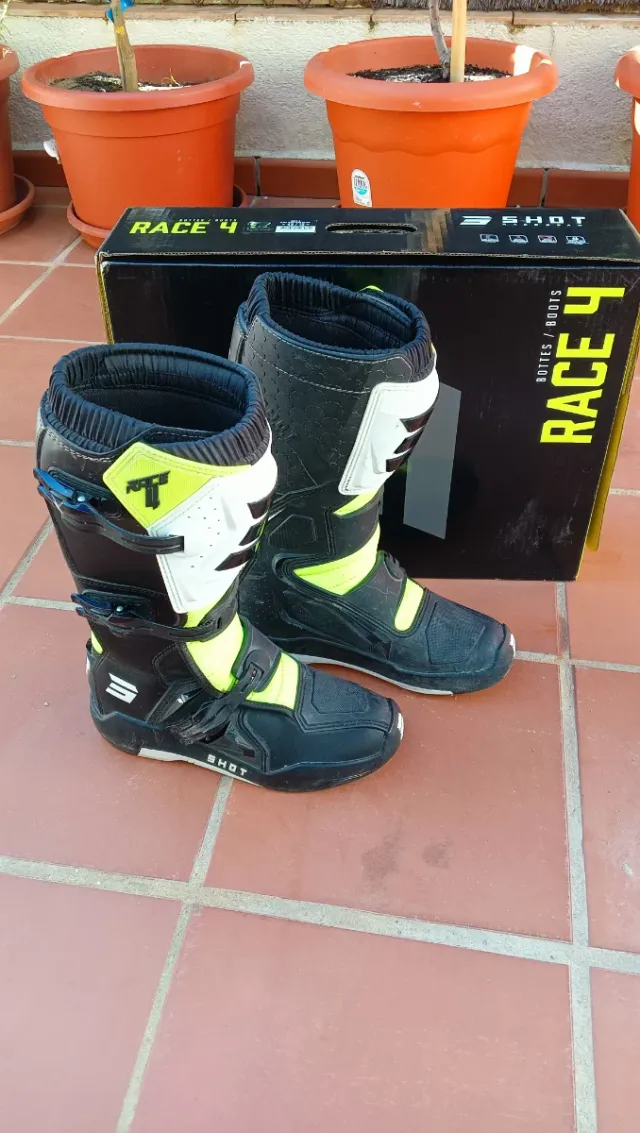 Botas Motocross SHOT Race 4 Talla 43