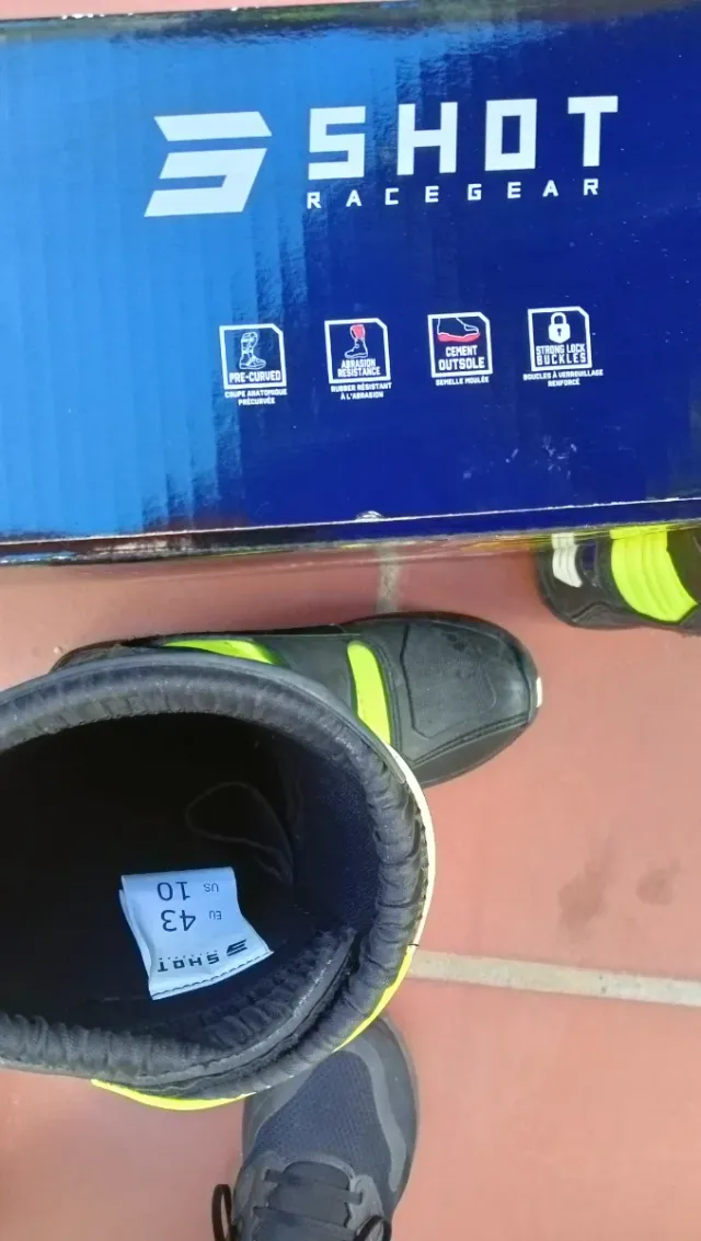 Botas Motocross SHOT Race 4 Talla 43