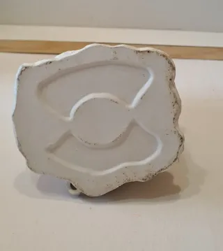 Decorazione natalizia casa orsetti in ceramica