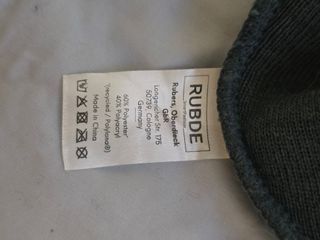 Gorro azul grisáceo con mensaje Coffee