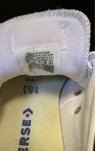 Zapatillas Converse blancas Talla 40