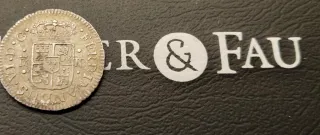 Moneda Plata 1 Real Fernando VI México 1758 EBC.