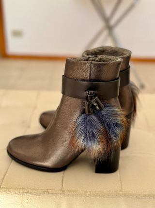 Stivaletti Lorenzo Mari con pelliccia