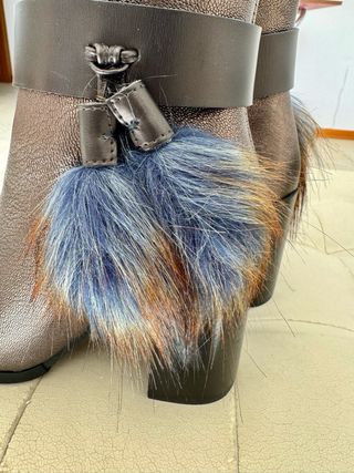 Stivaletti Lorenzo Mari con pelliccia