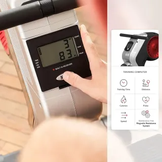 Ergómetro, Máquina de Remo Plegable SportPlus