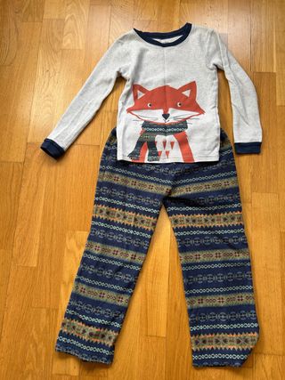 Pijama Carter's niño 5-6 años zorro
