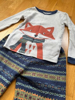 Pijama Carter's niño 5-6 años zorro