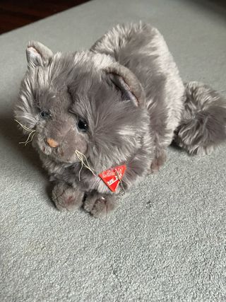 Peluche Gatto Lelly Grigio