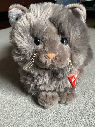 Peluche Gatto Lelly Grigio