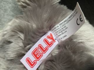 Peluche Gatto Lelly Grigio