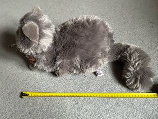 Peluche Gatto Lelly Grigio