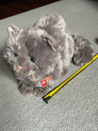 Peluche Gatto Lelly Grigio