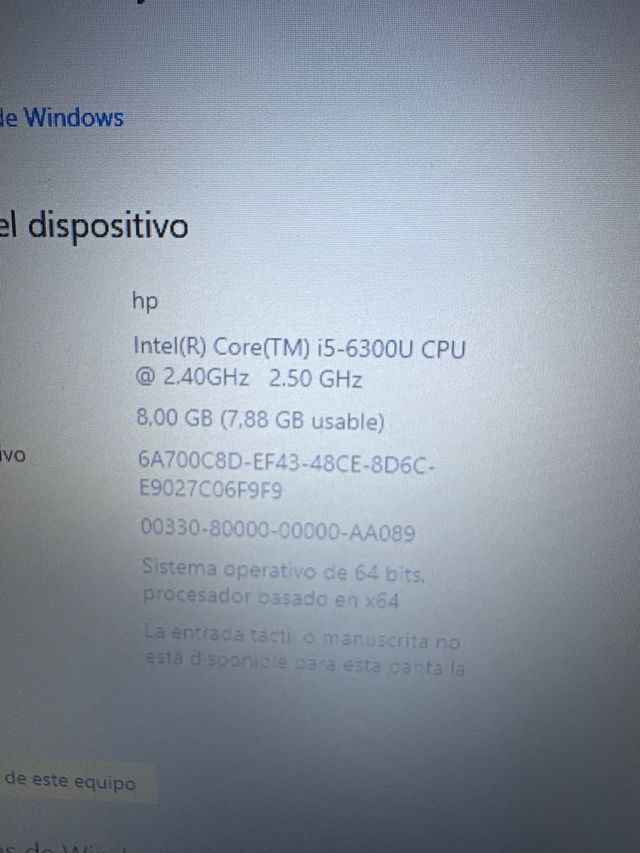 HP Probook 640 G2 Plata