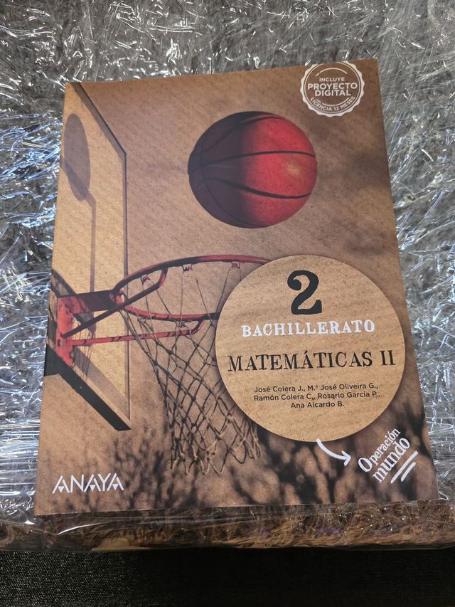 TRES LIBROS DE 2^BACHILLERATO