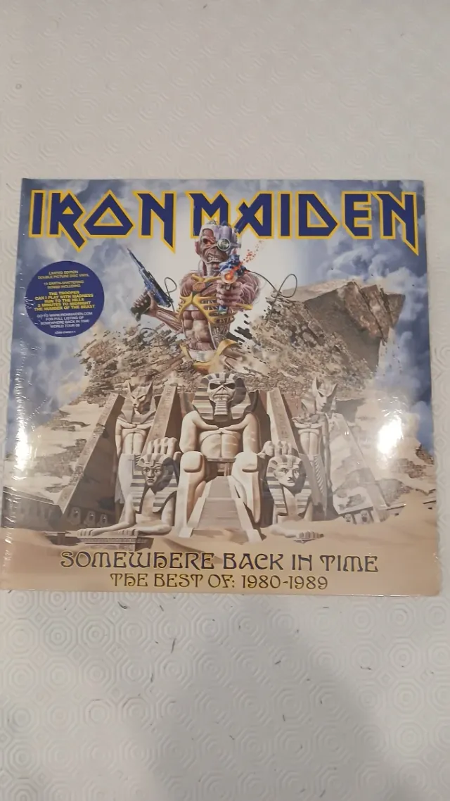 Vinil Duplo Iron Maiden - Somewhere Back In Time