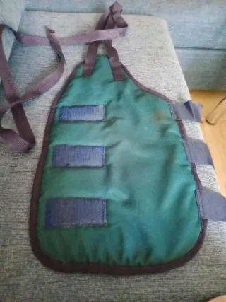 Protector de cola de caballo para transporte