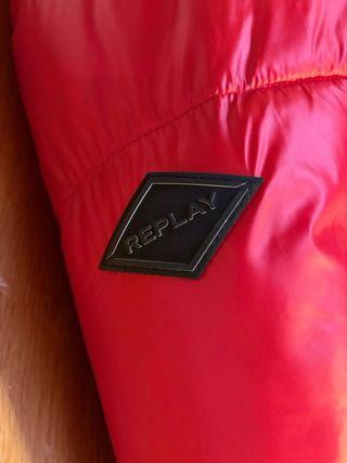 Chaqueta plumífero Replay Roja
