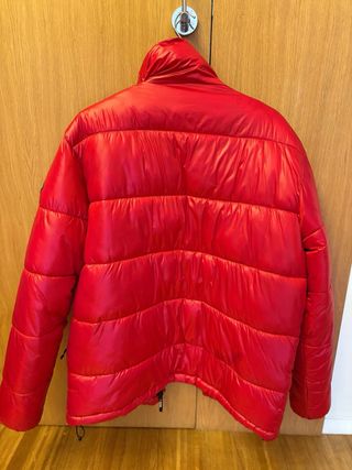 Chaqueta plumífero Replay Roja
