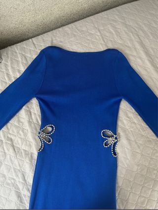 Vestito invernale blu taglia S