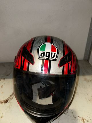 Casco Moto AGV K5 Rojo
