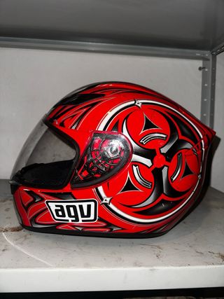 Casco Moto AGV K5 Rojo