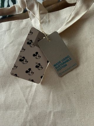 Lote 2 Bolsas Tote Mickey Mouse Disney