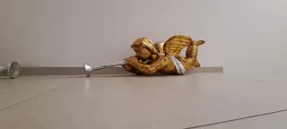 Amorini Angioletti Natale Oro Argento