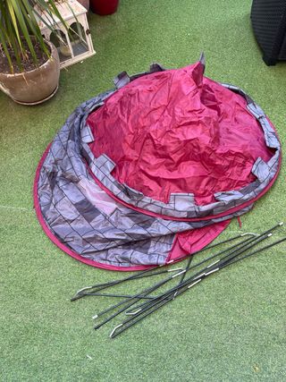 Tienda Campaña Infantil Castillo Gris