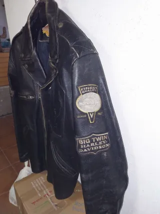 Chaqueta Harley-Davidson Cuero Negra