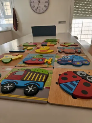 Packs puzzles niños de madera para los + peques