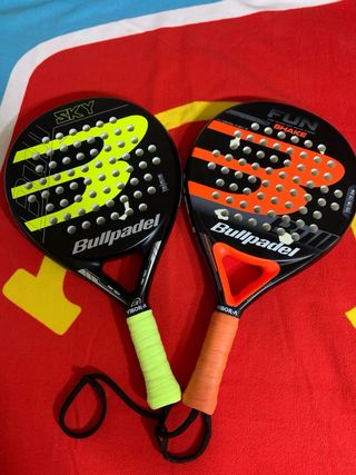 2 Palas de pádel Bullpadel